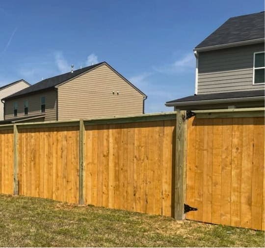Wood Fence Installation